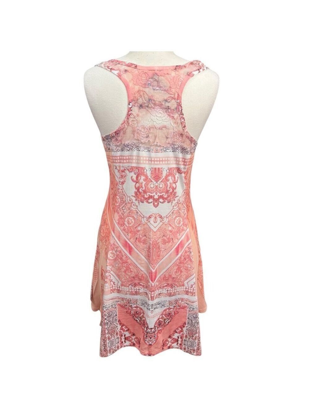 Simply Couture Dress Size L Pink Sleeveless - Picture 5 of 10